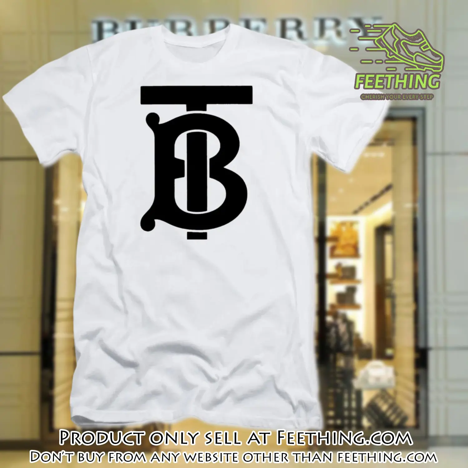 Burberry logo white luxury brand tshirt gift for men women special gift ft4726286